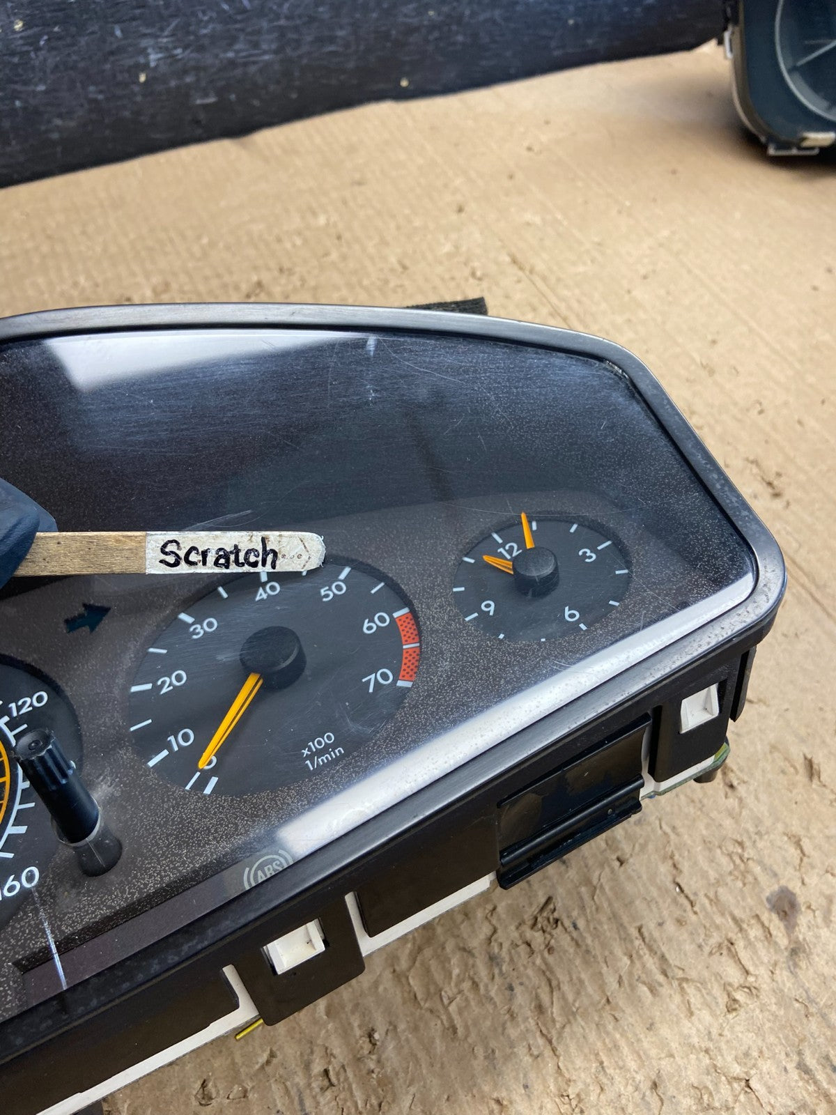 1996 to 1999 Mercedes W140 S420 Instrument Cluster Speedometer AF1596 DG3