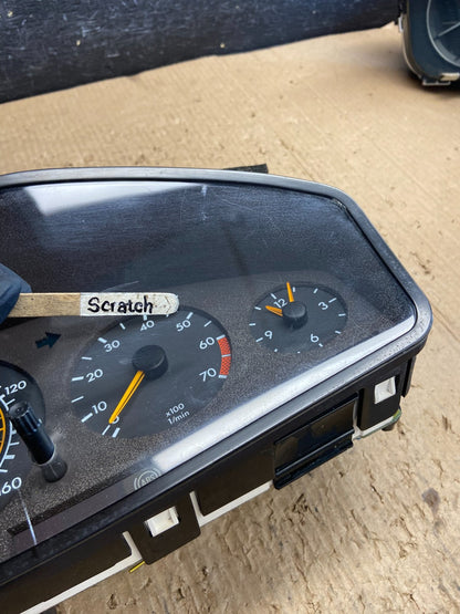 1996 to 1999 Mercedes W140 S420 Instrument Cluster Speedometer AF1596 DG3