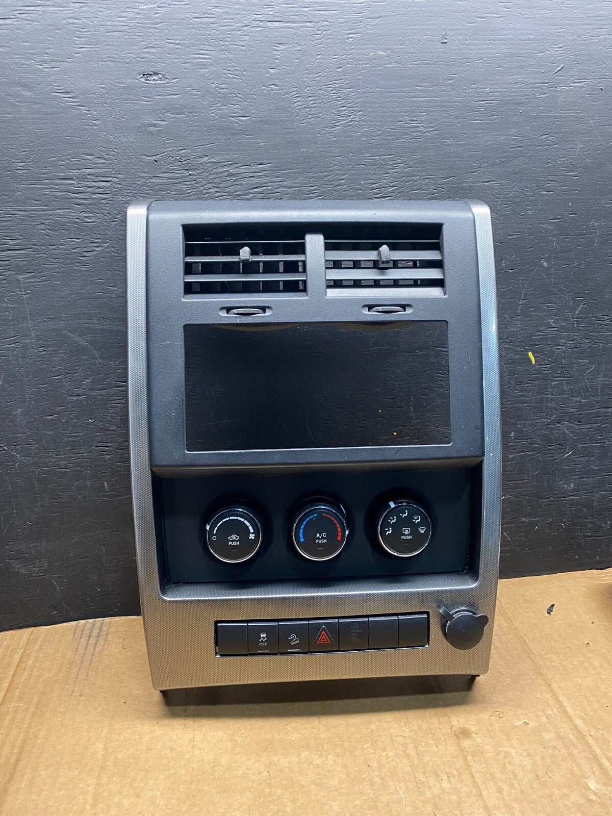 2008 to 2012 Jeep Liberty Dash Climate Temperature Control Radio Bezel OEM i47260