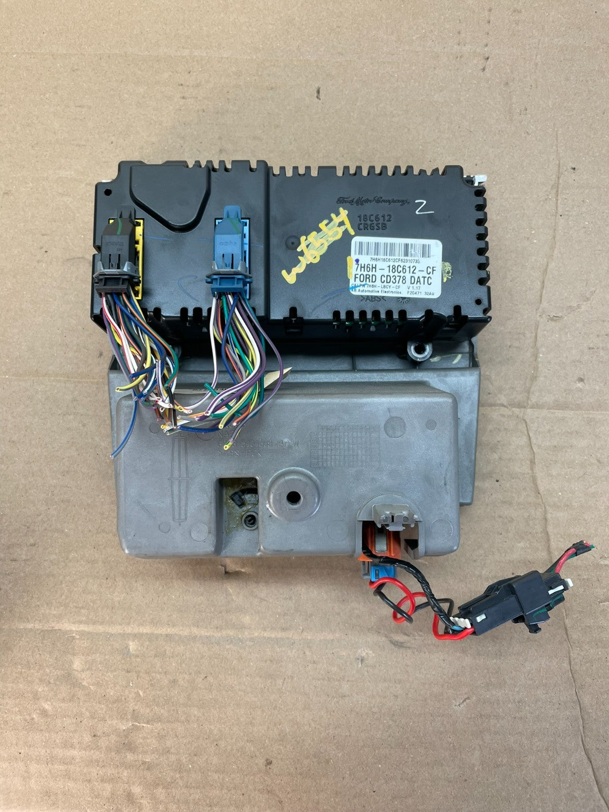 2007 2008 2009 Lincoln Mkz Hvac Climate Control Panel ag9942 DG6