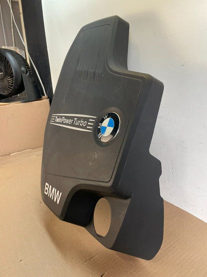 2012-2016 BMW 328I F30 Twin Power Turbo Engine Cover Trim 7636791 AH6488 DG1