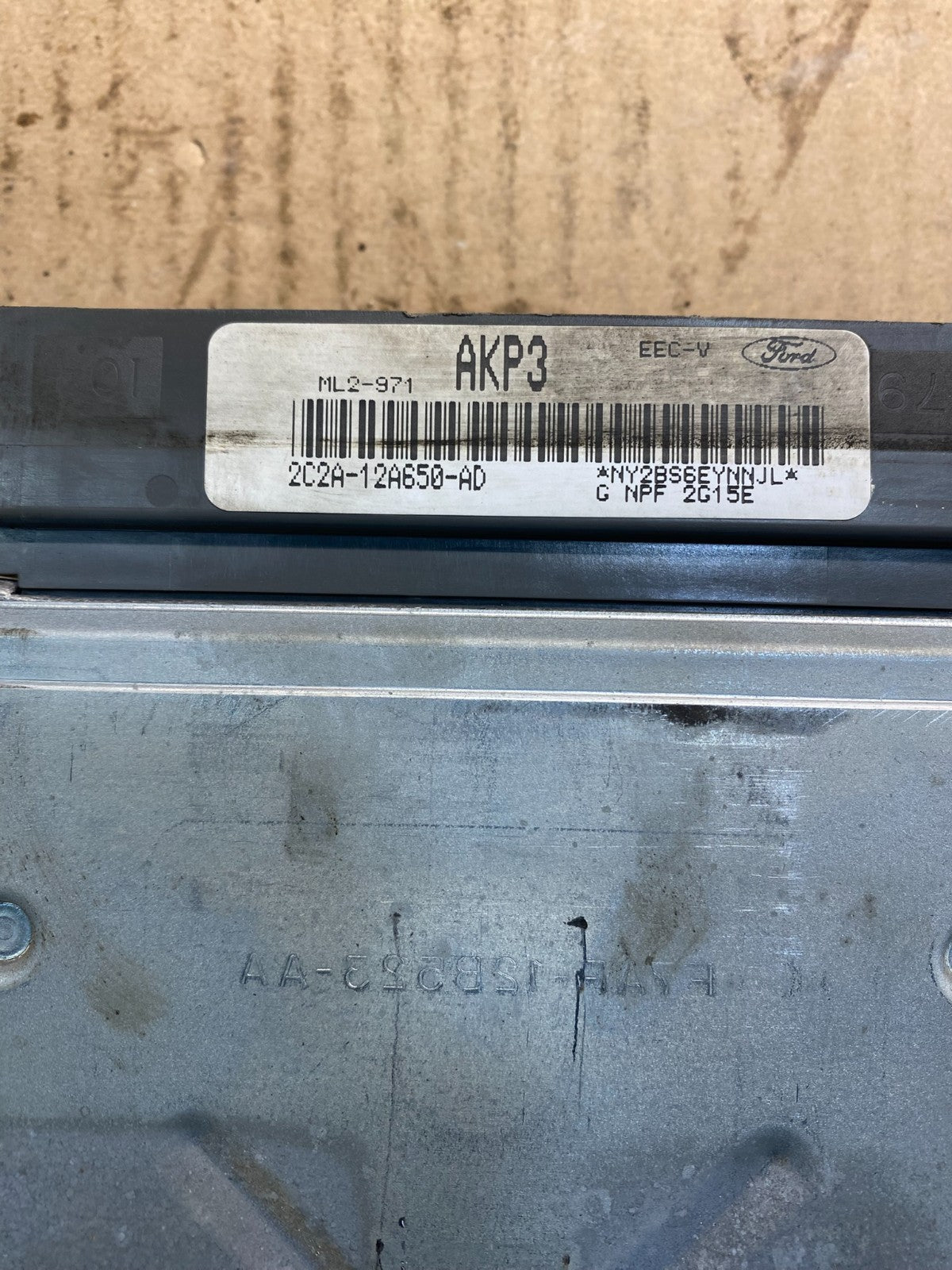 2002 Ford Van E150 E250 4.2L Engine Control Module 2c2a-12a650-aD z4862 DG3