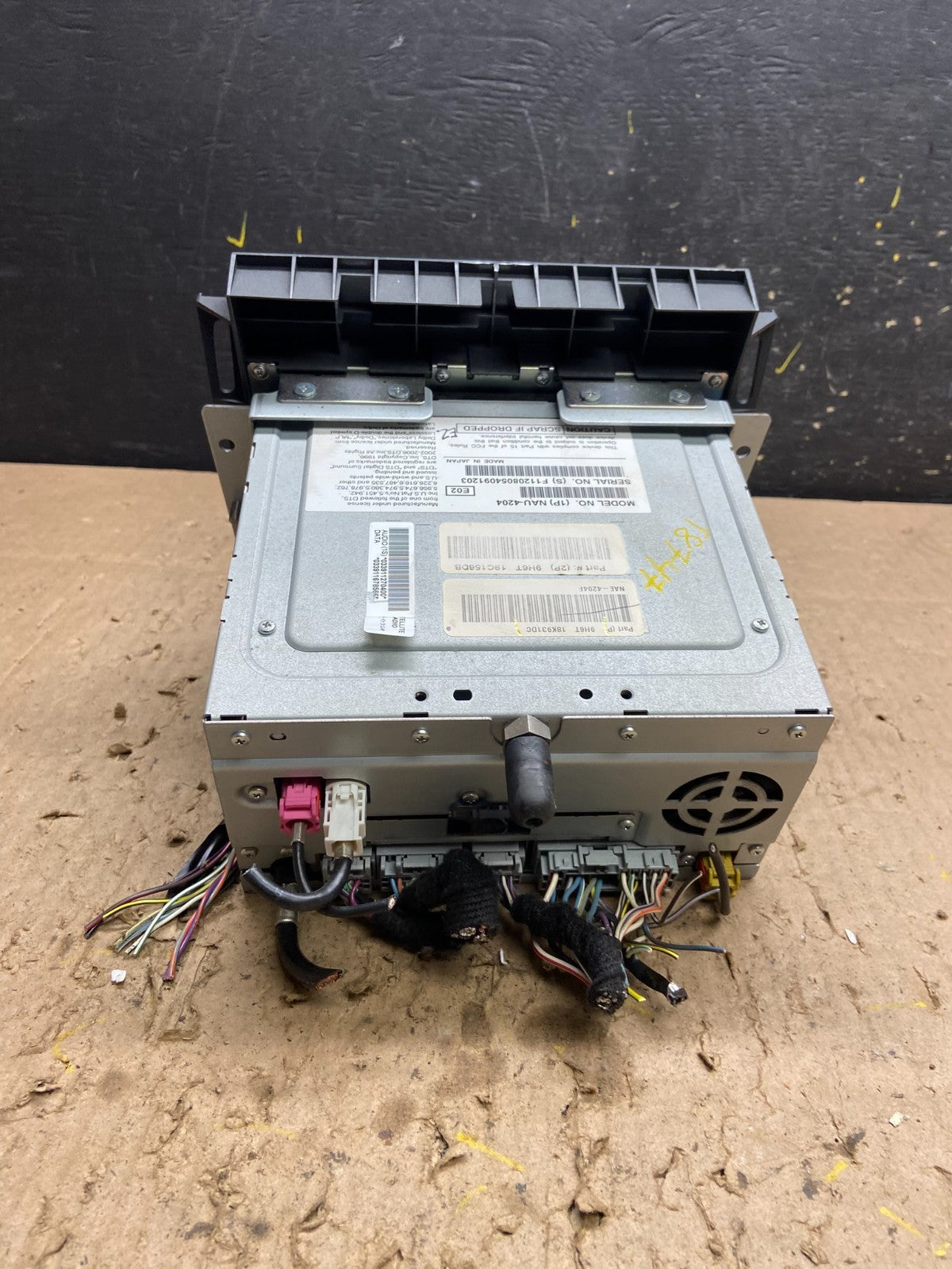 2009 2010 Lincoln Mkz Radio Navigation Hvac Climate Control Panel T8747 DG3