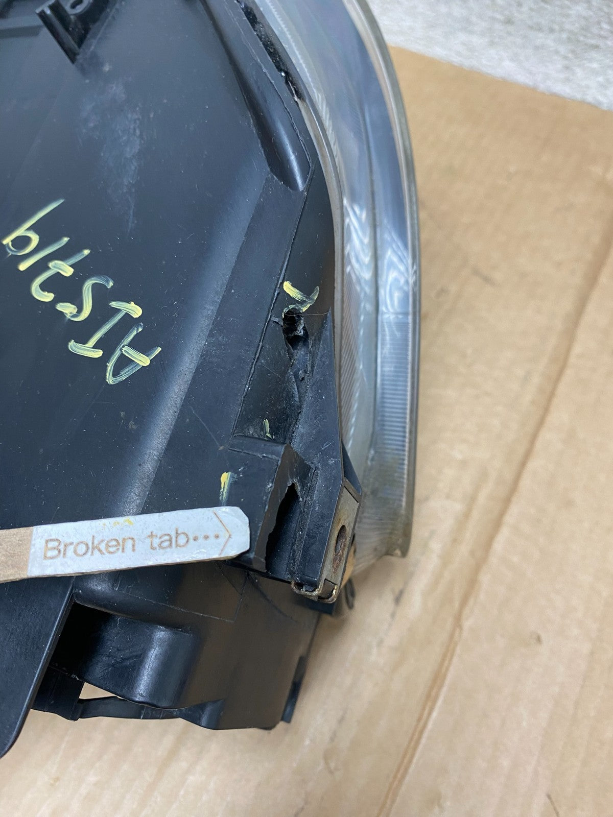 2006 2007 2008 Mazda 6 Left Driver LH Side Halogen Headlight AI5719 DW5
