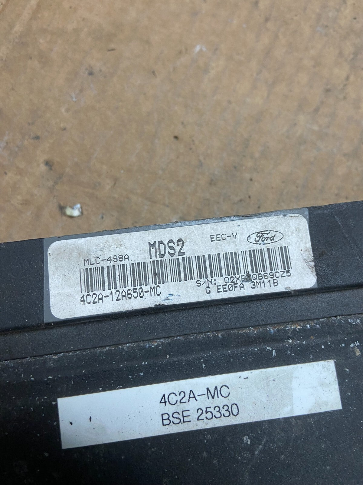 2004 Ford Van E250 4.6L Engine Control Module 4C2A-12A650-MC H6447 PS3