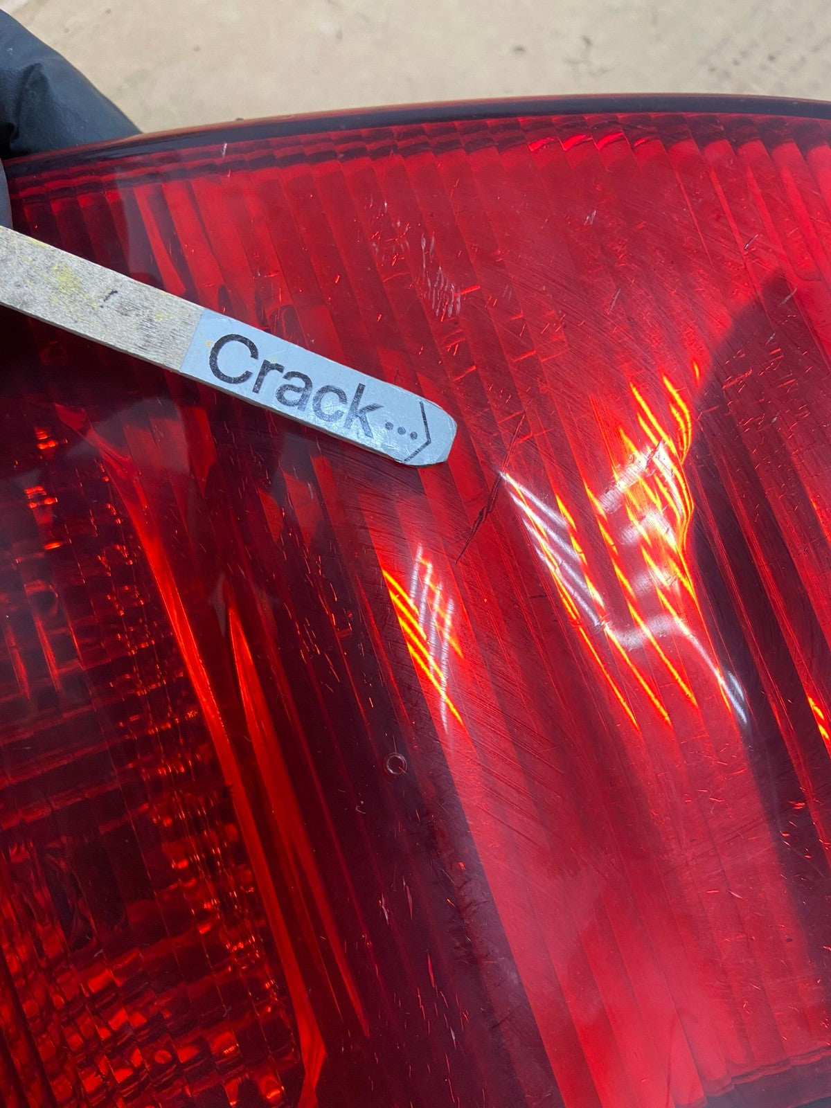 2001- 2004 Toyota Sequoia Driver Left Side Tail light Inner AD3199 LK4