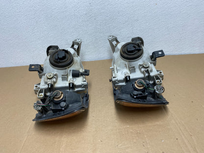 1999-2004 Nissan Pathfinder Left+Right Side Set Halogen Headlights Oem AC5565 DW9