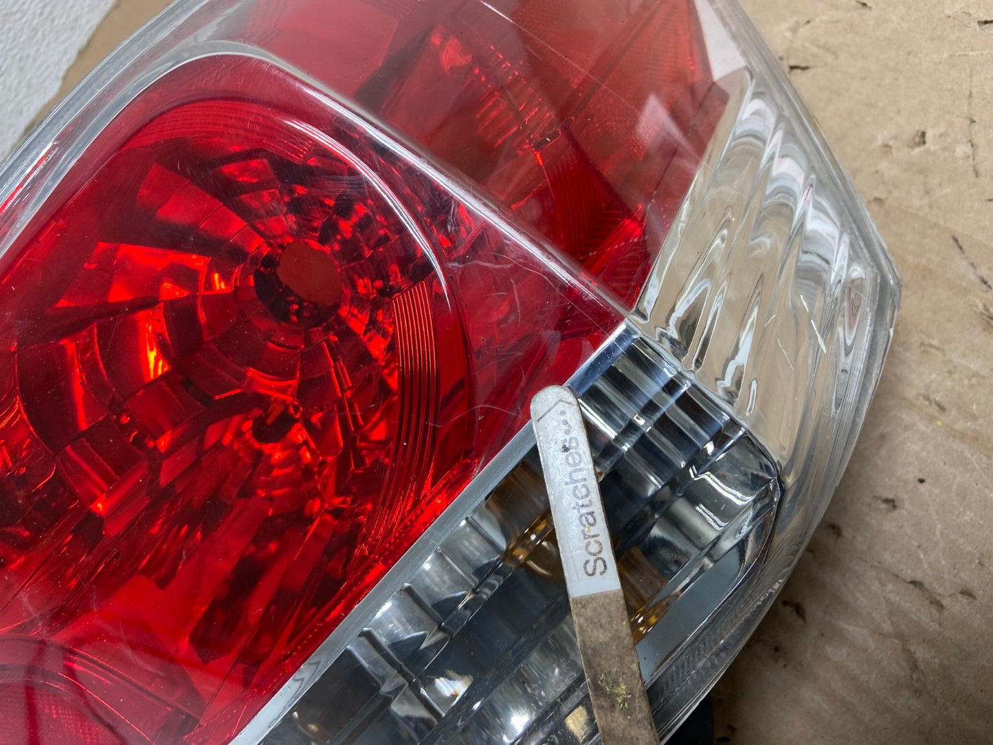 2008 to 2012 Honda Accord Sedan Tail light Right Passenger RH Side AE9315 LK3