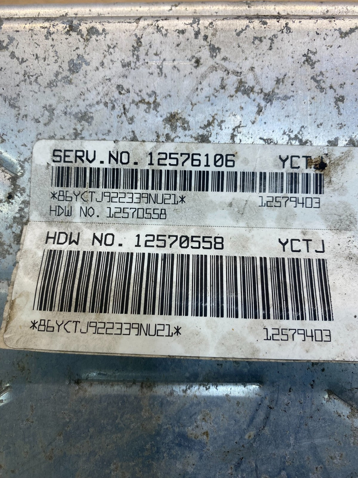 2003-2006 Chevrolet Tahoe Silverado Engine Control 12576106 ECM ECU ac2455 DG2