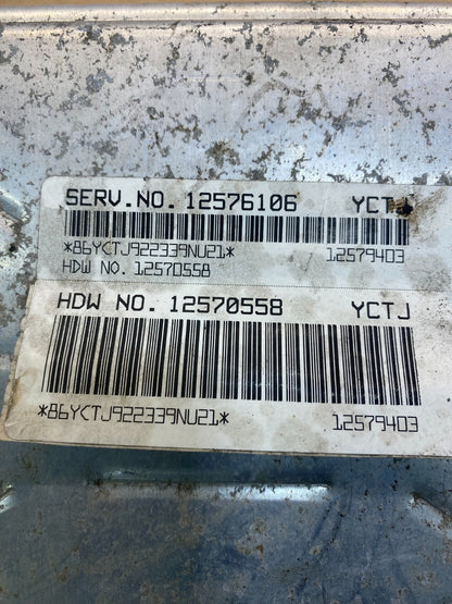 2003-2006 Chevrolet Tahoe Silverado Engine Control 12576106 ECM ECU ac2455 DG2