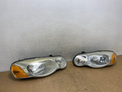 2004 2005 2006 Chrysler Sebring Left+Right Side Halogen Headlights AI8001 DW2