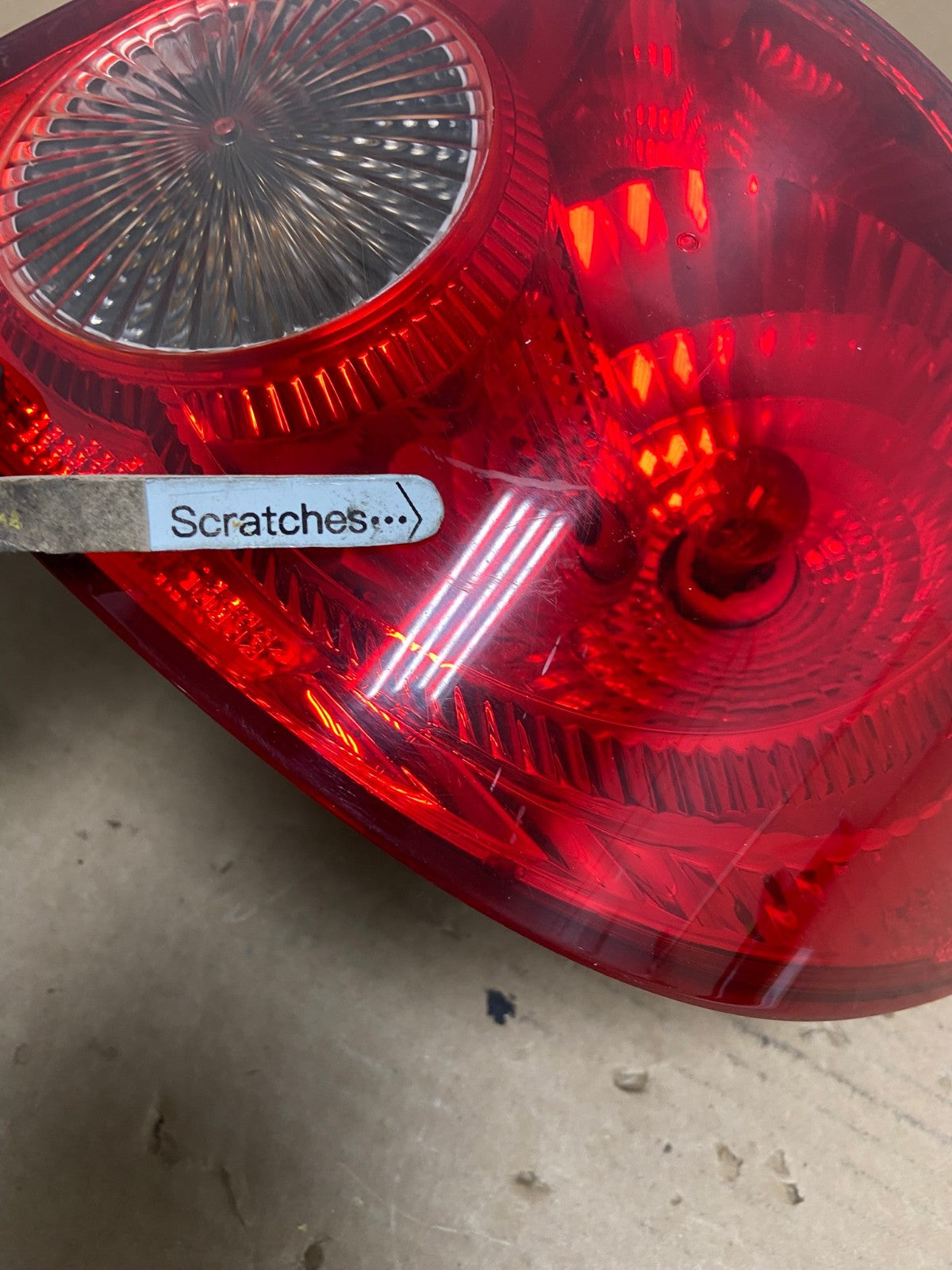 2006 - 2008 Toyota Corolla Right Passenger RH Side Tail light AD3943 LK3