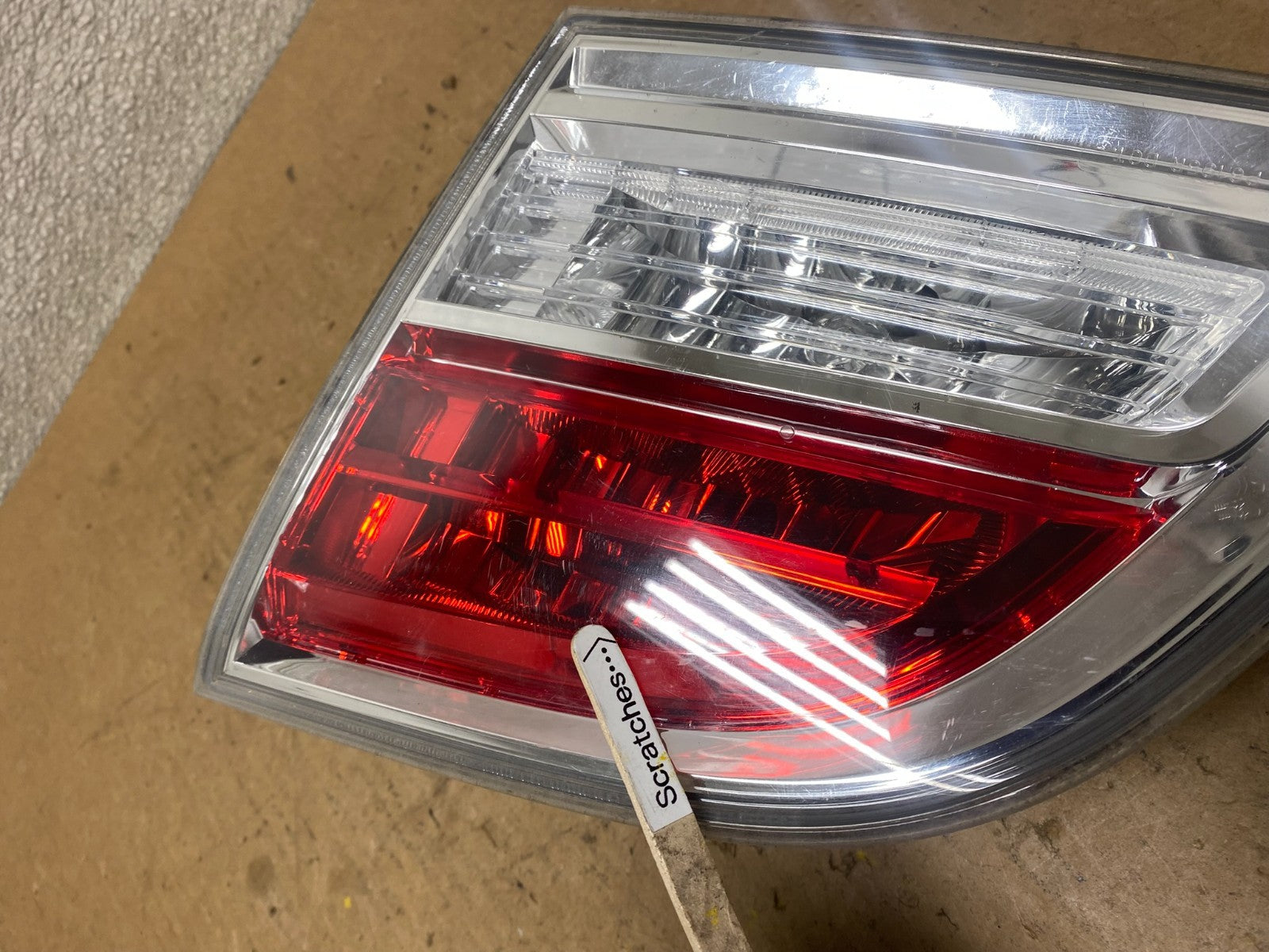 2007 2008 2009 Mazda Cx-9 Right Passenger Rh Side Inner Tail Light Oem Z7903 DW3