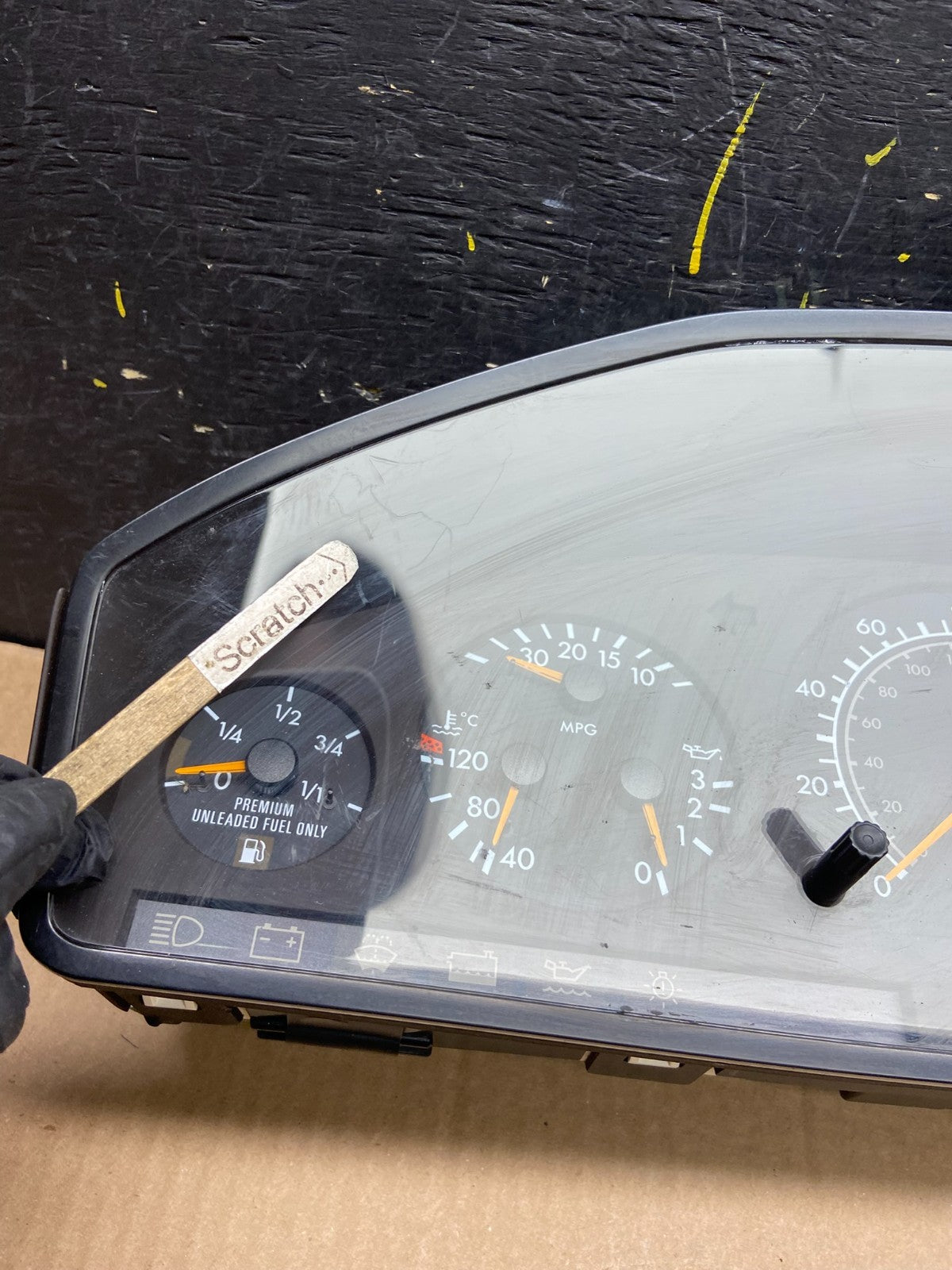1997 - 2002 Mercedes S320 Instrument Cluster Speedometer Y2100  DG1