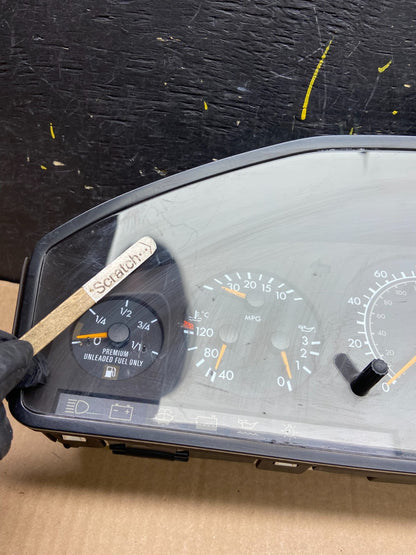 1997 - 2002 Mercedes S320 Instrument Cluster Speedometer Y2100  DG1