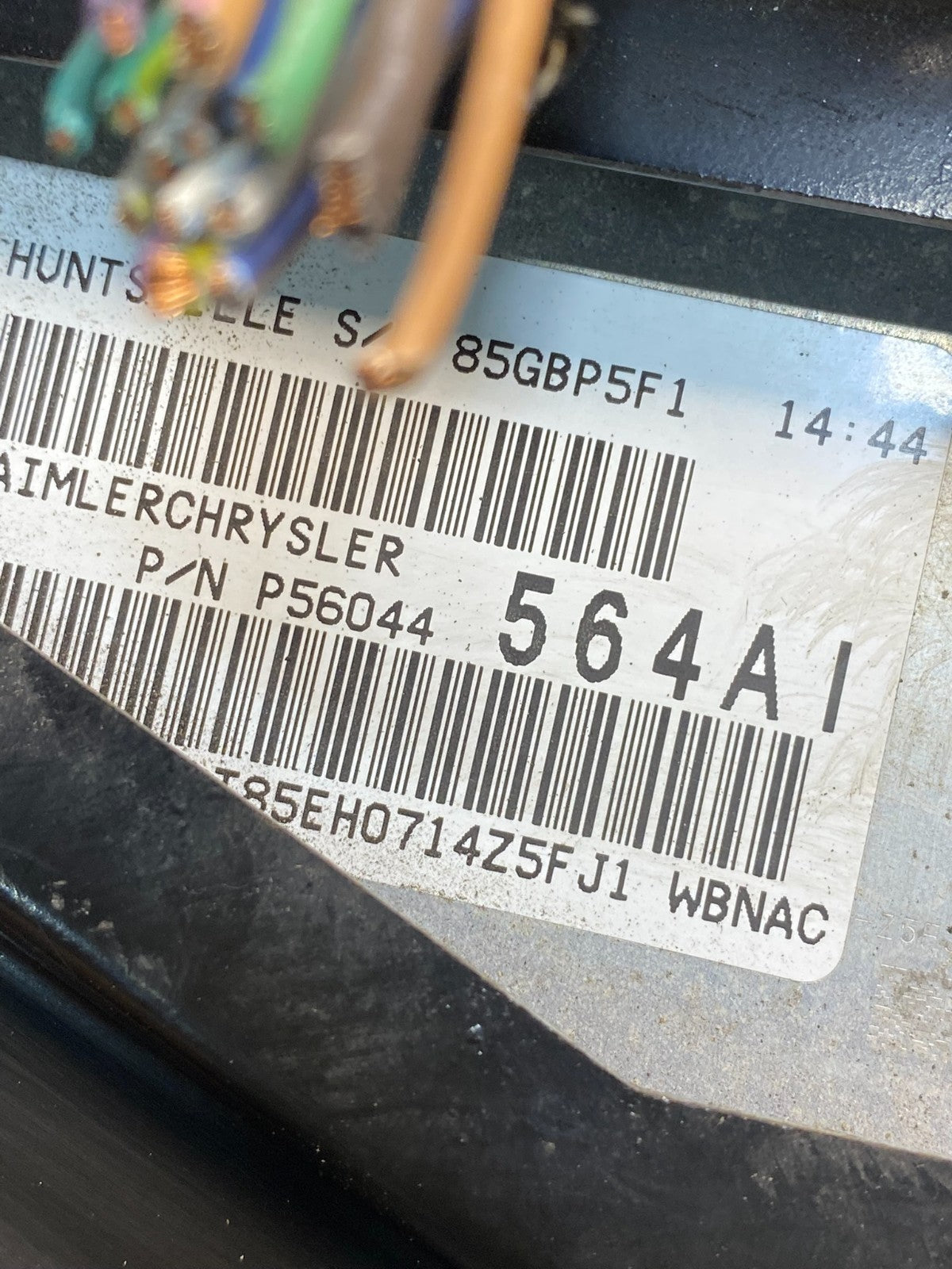 2004 Jeep Grand Cherokee 4.7L ECM ECU Engine Control Computer Modul AH5084 DG2