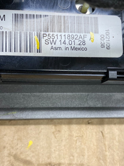 2009 2010 Dodge Journey Center Dash A/C AC Climate Control Bezel Trim X1974 DG8