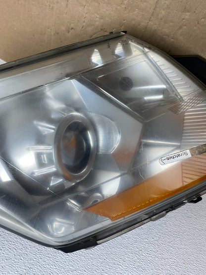 Halogen 2010 to 2016 Cadillac SRX Left Driver LH Side Headlight AE6782 DW3
