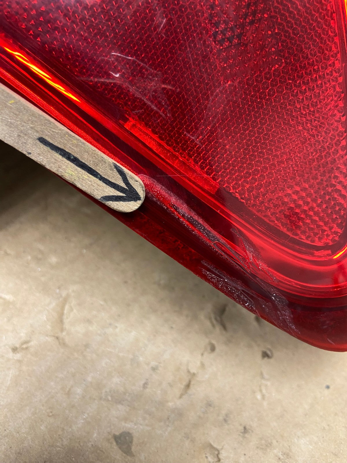 2011 2012 2013 2014 Chevrolet Cruze Right Passinger RH Side Tail Light AF7392 LK5