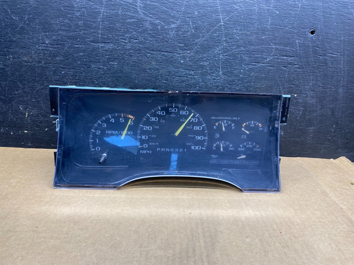 1995-1999 Silverado/Sierra/Yukon/Tahoe Speedometer Instrument Cluster ah7151 DG0