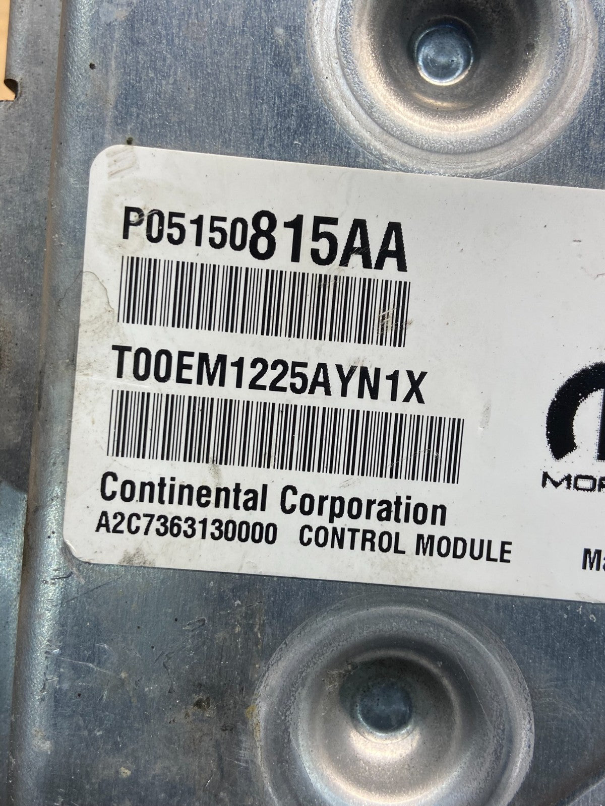 2014 Jeep Compass Patriot Engine Control Module ECM ECU P05150815AA AE4743 DW2