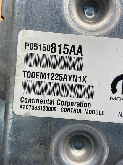 2014 Jeep Compass Patriot Engine Control Module ECM ECU P05150815AA AE4743 DW2