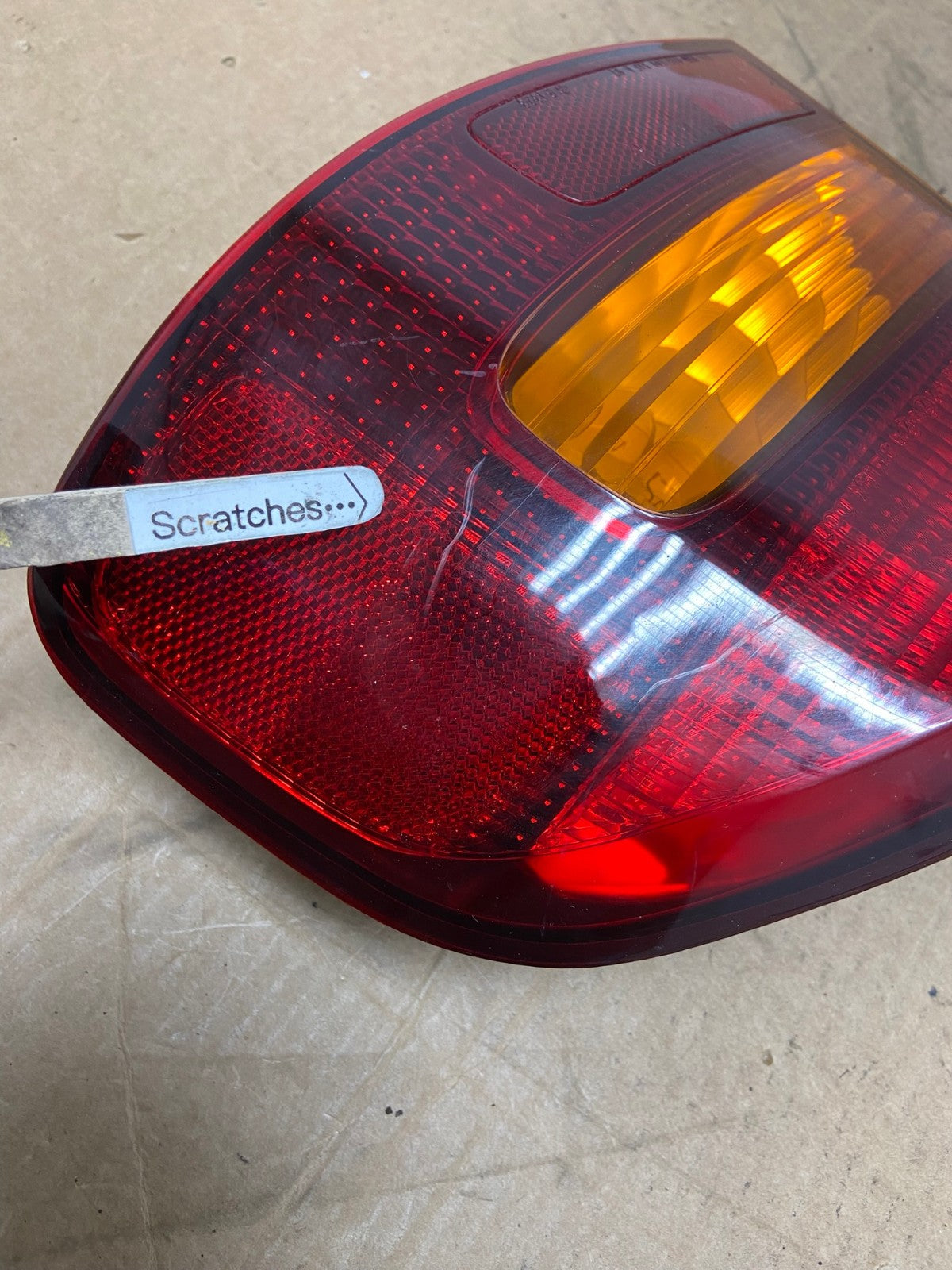 2000 to 2004 Subaru Legacy Right Passenger Rh Side Tail Light AD6178 LK3