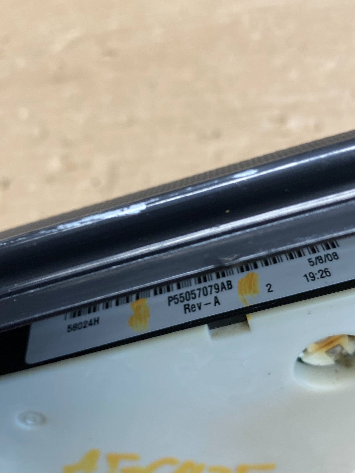 2006 to 2008 Dodge Ram Radio Climate Control A/C Heat Dash Bezel Trim ag6435 DG8
