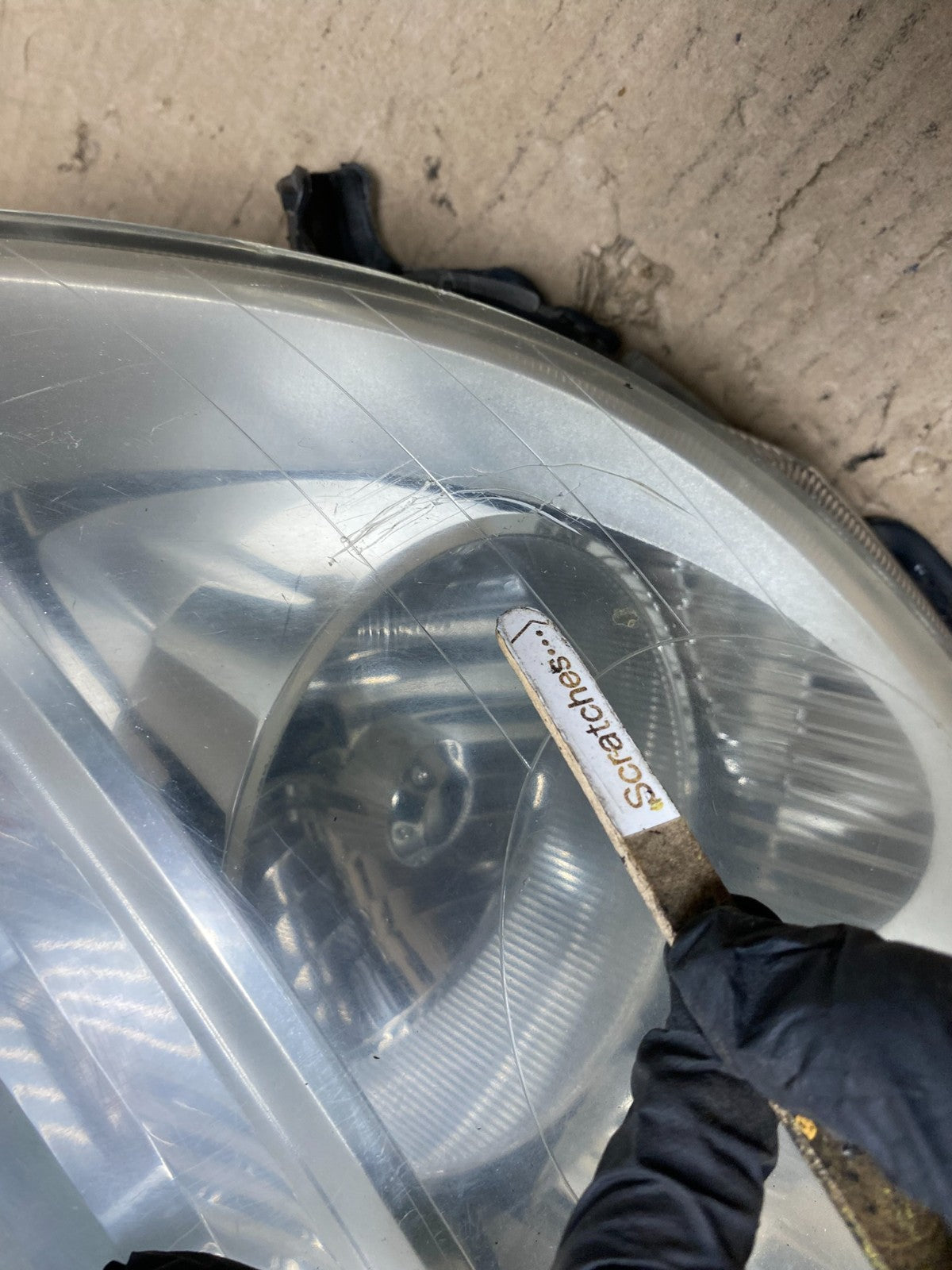 2007 2008 2009 Saturn Aura Left Driver LH Side Halogen Headlight AH7706 DW3