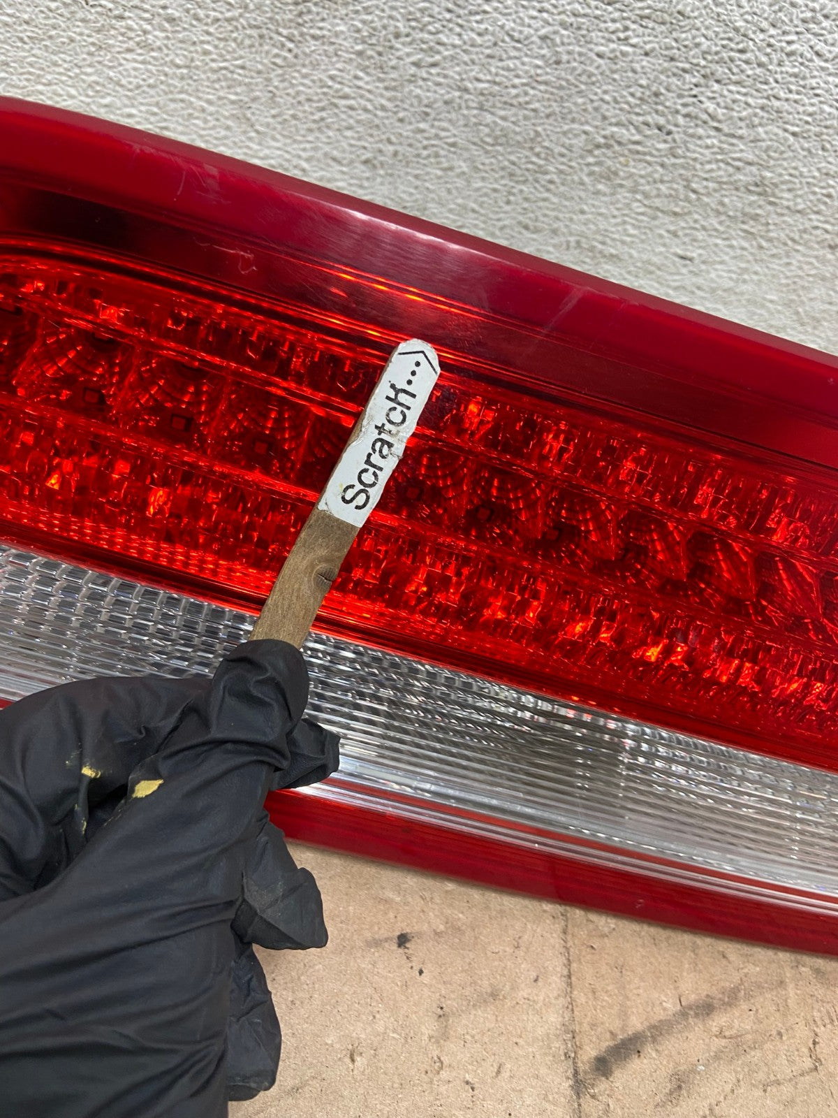 2010 2011 2012 Lincoln MKZ Right Passenger Side Tail Light Inner AG4963 LK3