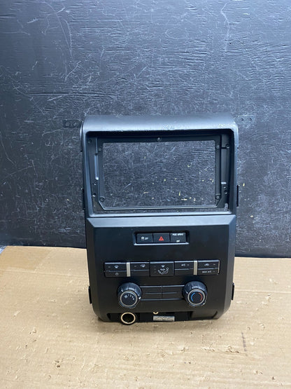 2009-2014 Ford F150 Heater Climate Control Radio Control Dash Bezel OE AG8429 DG0