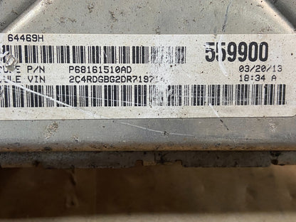 2013 Dodge Grand Caravan Town & Country ECU Engine Computer AF9126 DG2