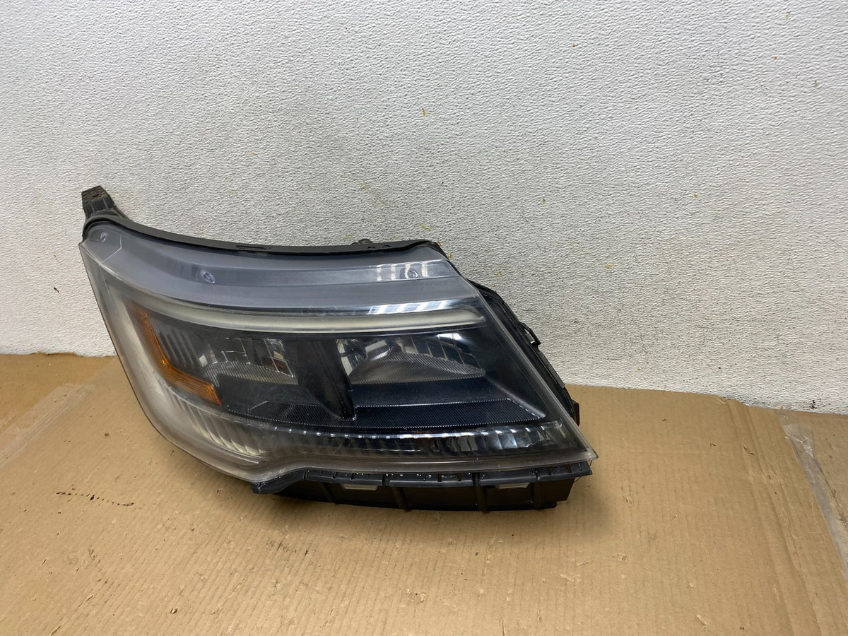 2016-2019 Ford Explorer Right Passenger Led Black Headlight W/Module AH3063 DW2