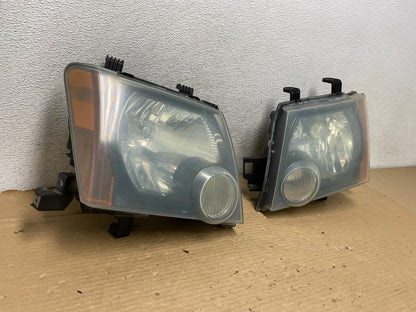 2005-2015 Nissan Xterra Driver Left+Right Side Set Headlights AG8209 DW1
