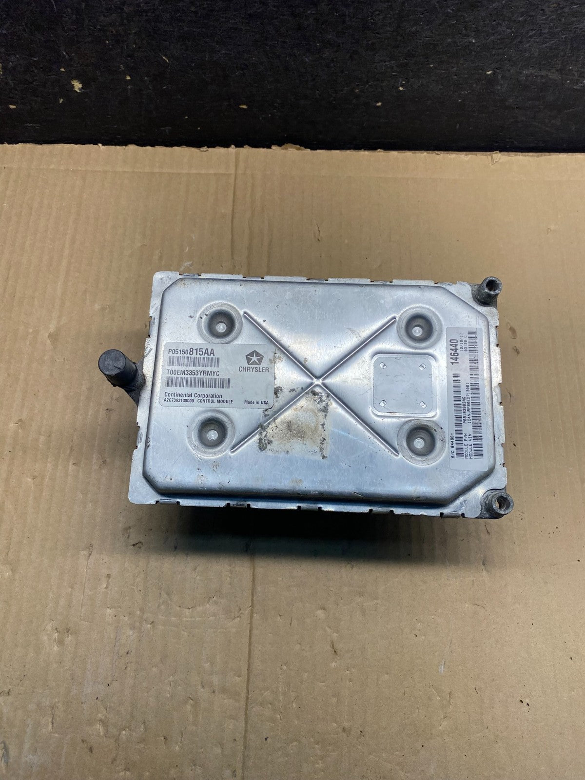 2013 - 2017 Jeep Compass Patriot Engine Control Module ECM ECU AI0258 DG1