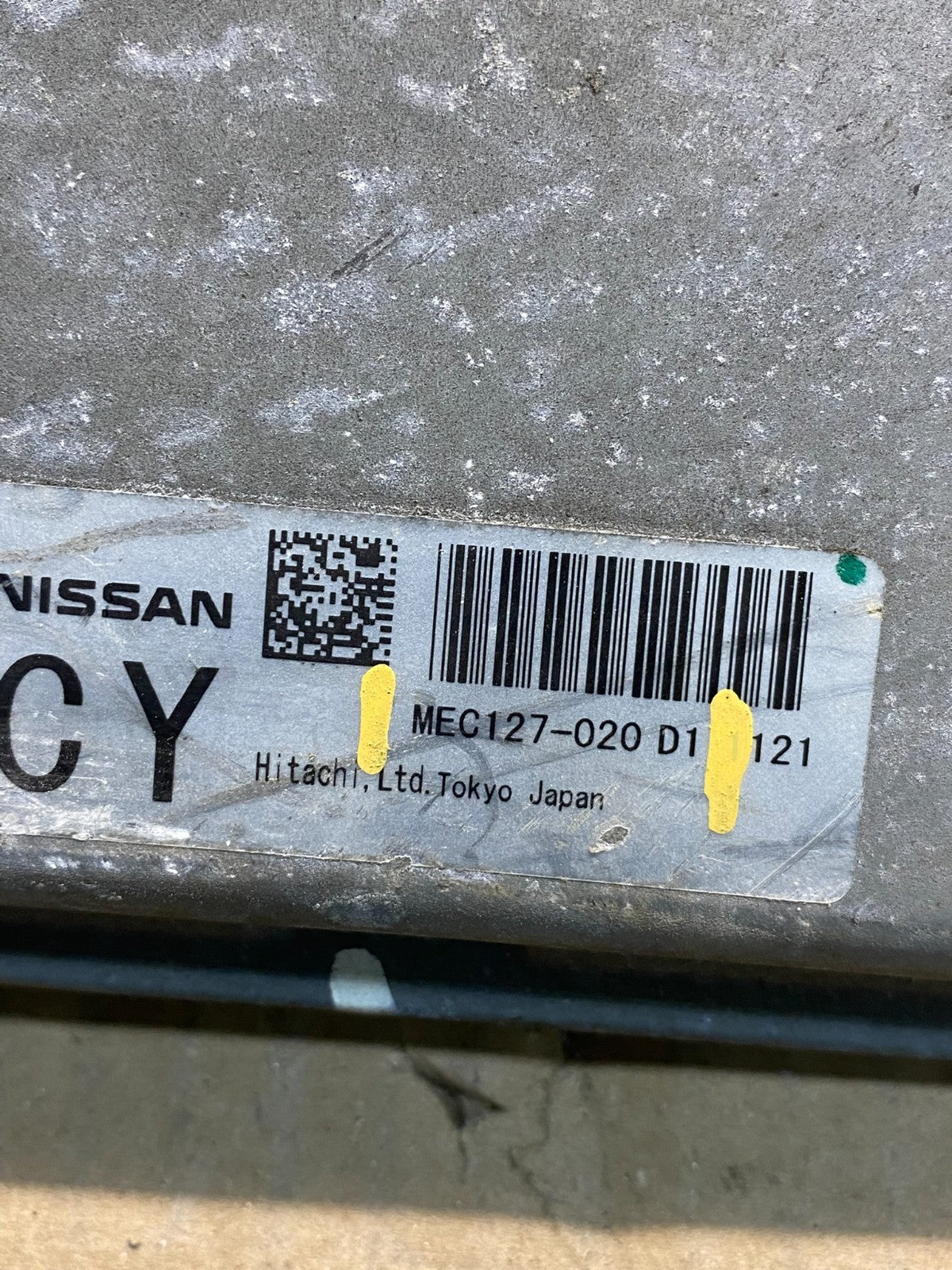 2011 Nissan Quest Engine Control Unit ECU ECM Module MEC127-020 D1 AI5017 DG2