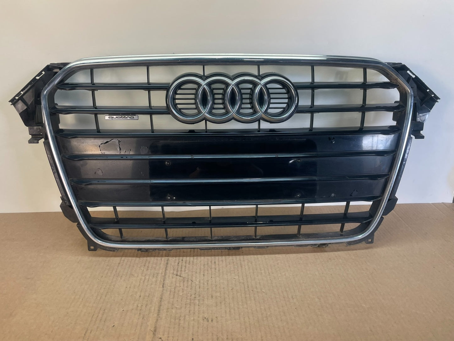 2013 to 2016 Audi A4 Front Grille Gloss Black & Chrome 8K0853651G AF55300