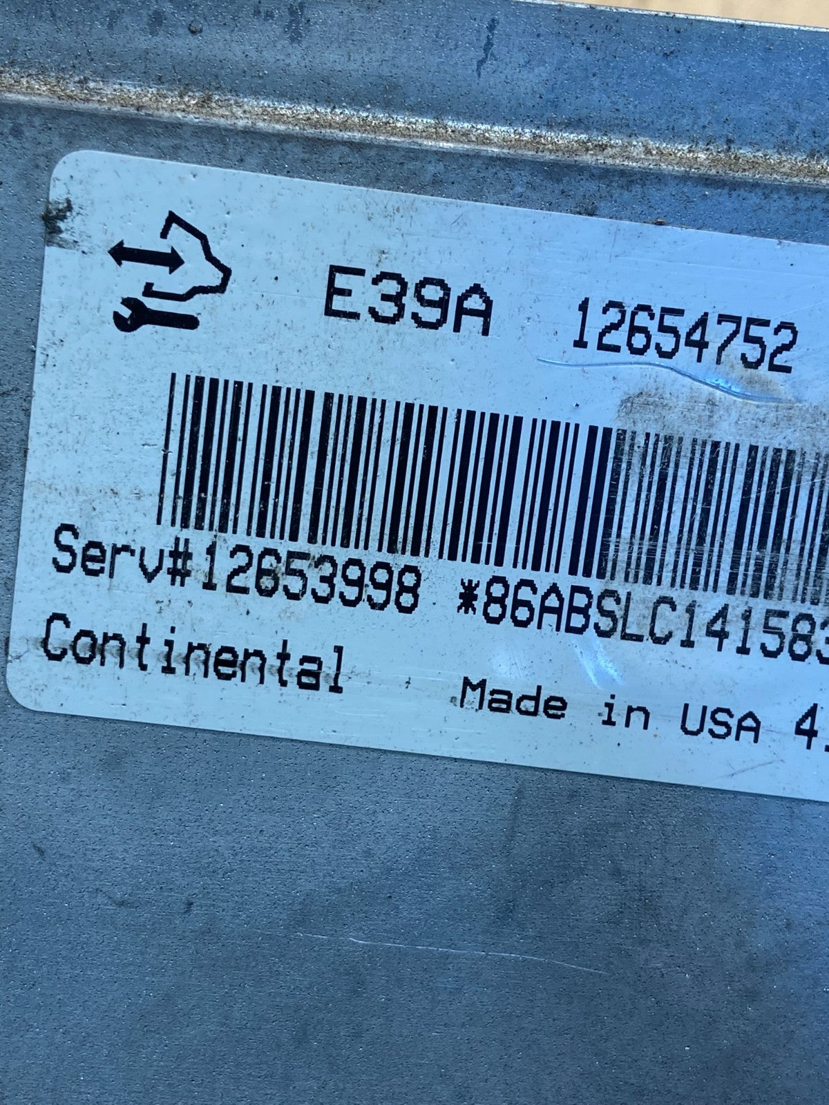 2013-2016 Chevrolet Malibu Verano Ecu Engine Control Module Unit Ecm AF9428 DG2