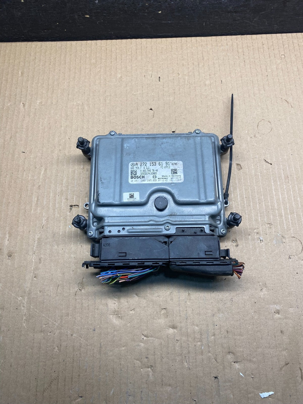 2006 to 2009 Mercedes 3.5L ECU E350 ML350 R350 Engine Computer Module AH7448 DG0