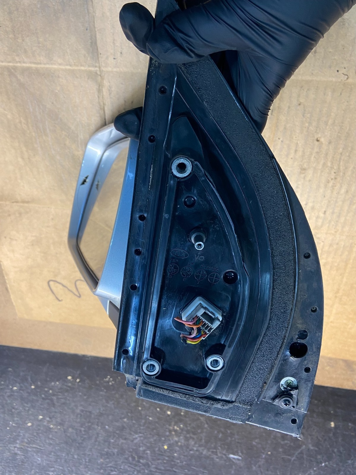 2006 2007 2008 Kia Sedona Left Driver Lh Side Door Mirror Oem Y3869 PS6