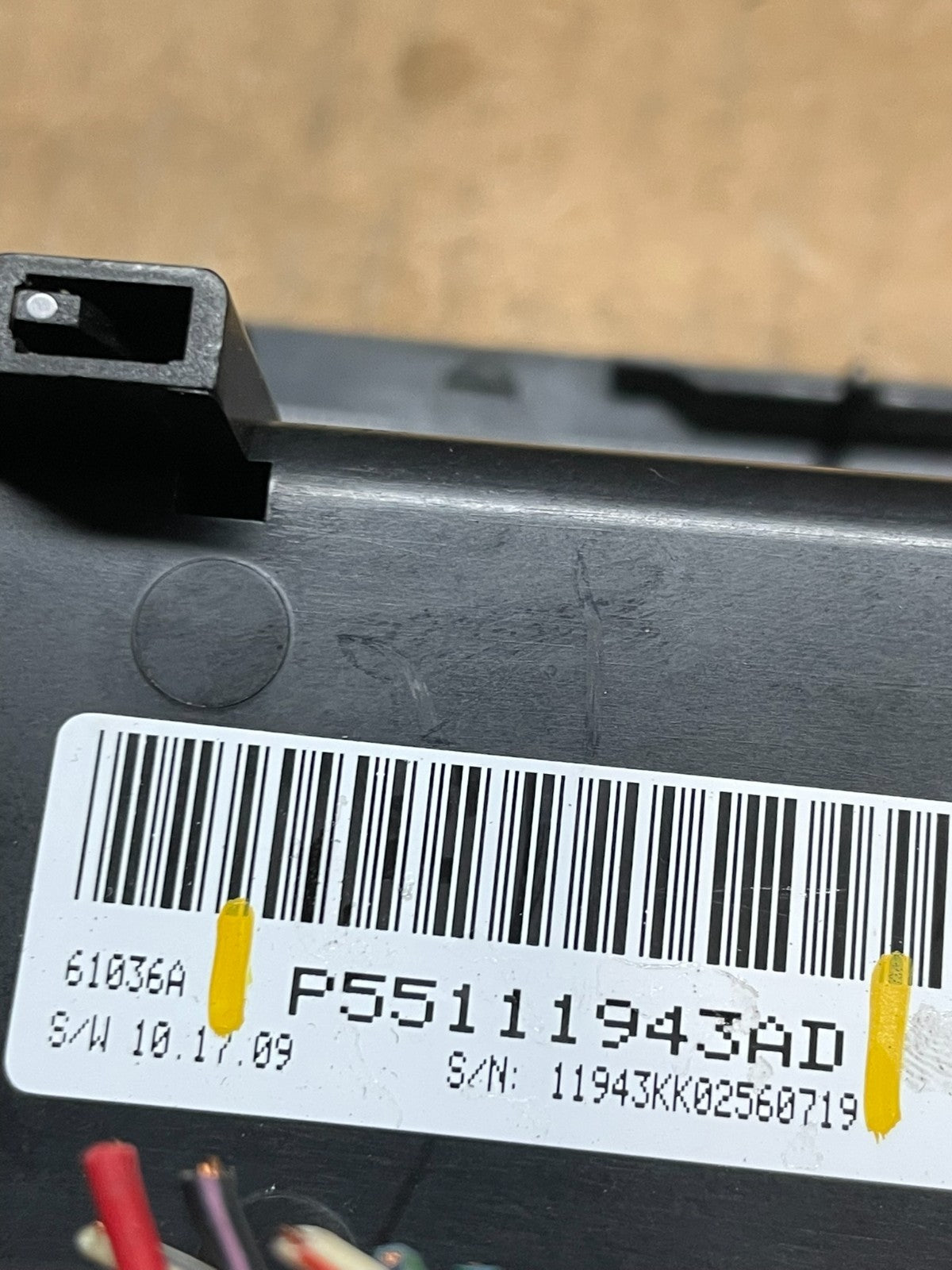 2008 to 2012 Jeep Liberty Dash Climate Temperature Control Radio Bezel aa9007 DG9
