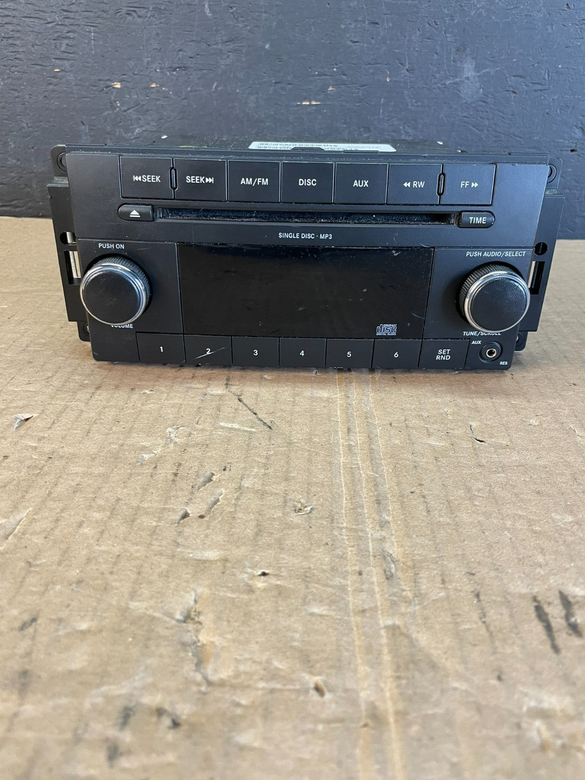 2007-2012 Chrysler Dodge Jeep Ram Radio CD MP3 AUX Receiver  ac4882 DG0