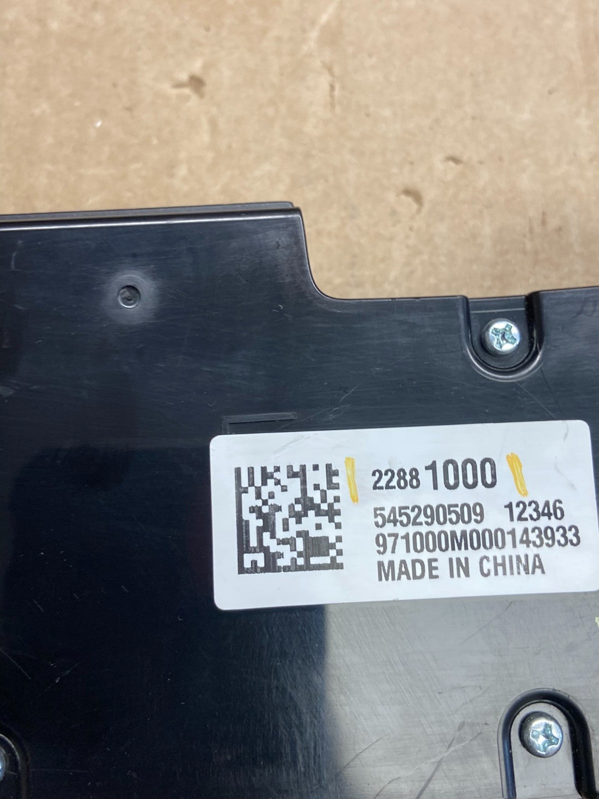 2013 2014 2015 Chevrolet Malibu AM FM Radio Control Panel AD7132 DG5