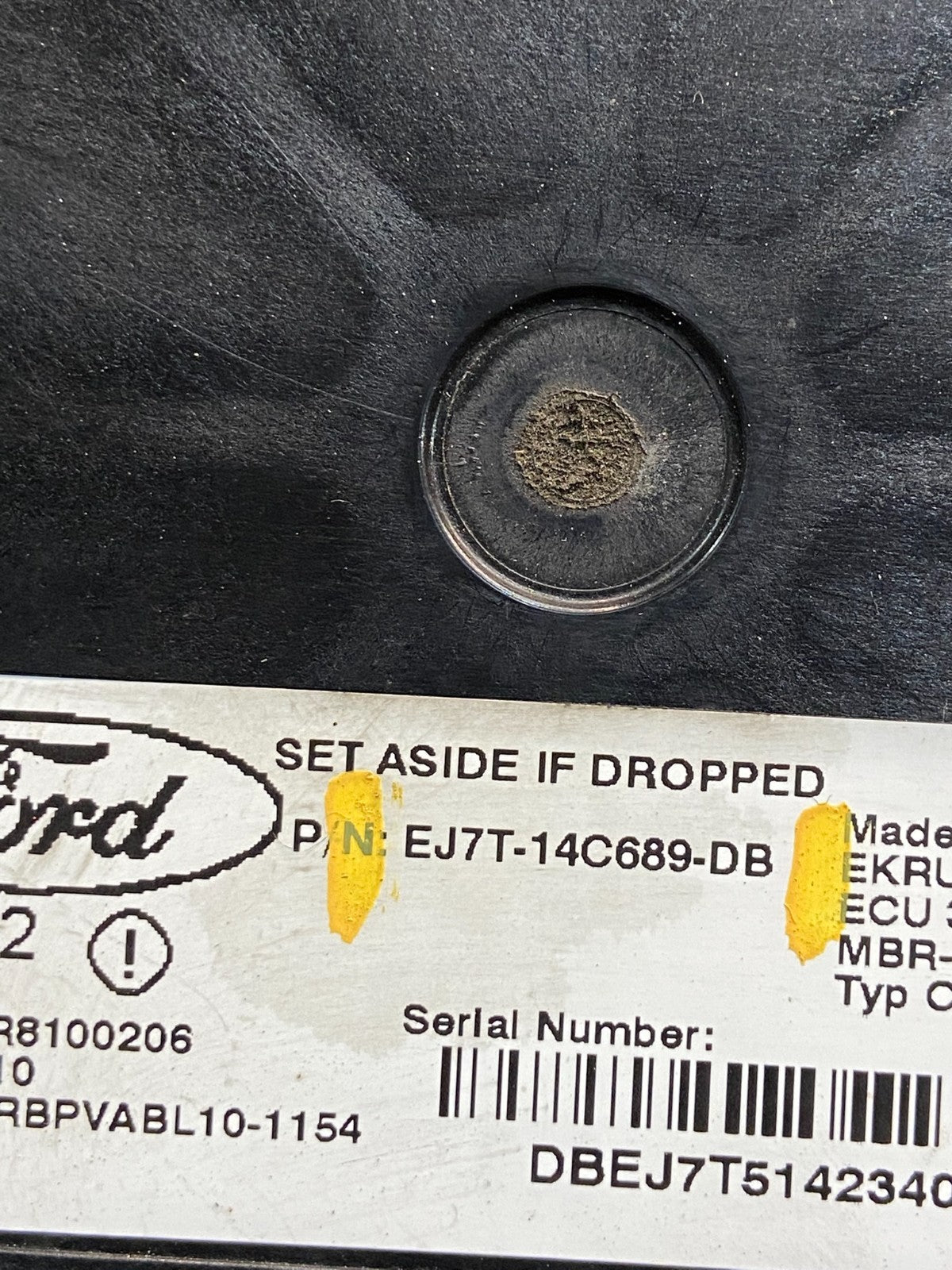2015 to 2016 Lincoln MKC Rear Radar Blind Spot Module OEM AC0599 DG2