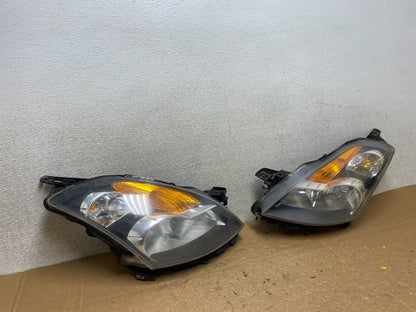 Sedan 2007 2008 2009 Nissan Altima Left+Right Set Headlights V5972 DW2