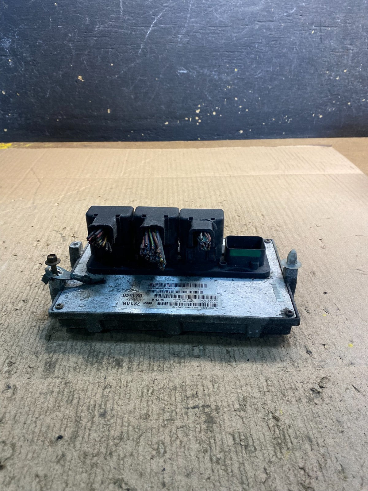 2007 Jeep Commander Engine Computer ECM P68026721AB Z2457 DG1