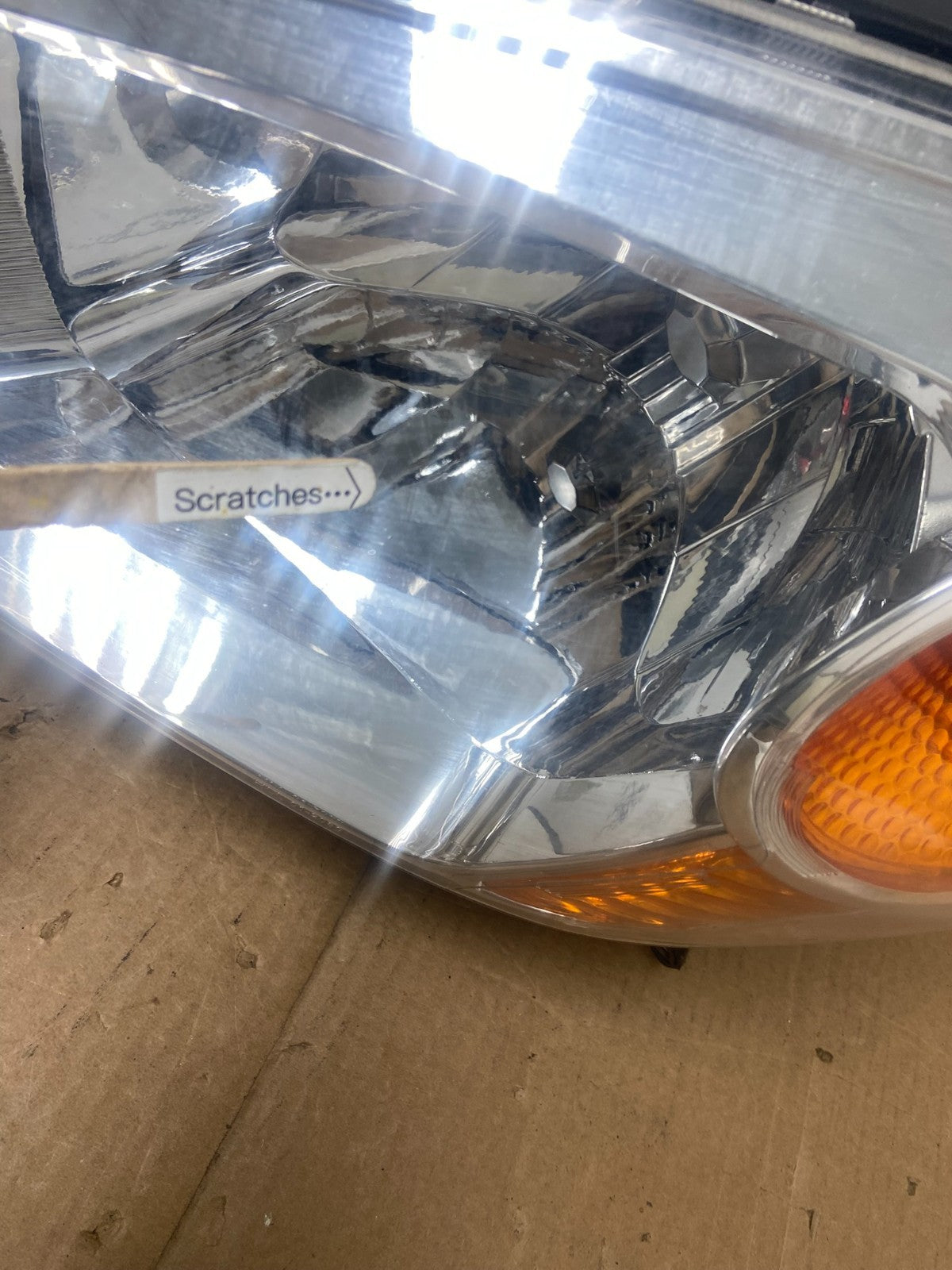 2004 2005 Toyota Rav4 Left+Right Side Headlights Halogen Oem AA6833 DW3