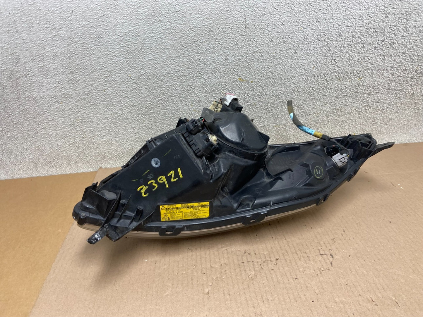 2006-2009 Toyota Prius Left Driver LH Side Blue Headlight Xenon Hid Z3921 DW5