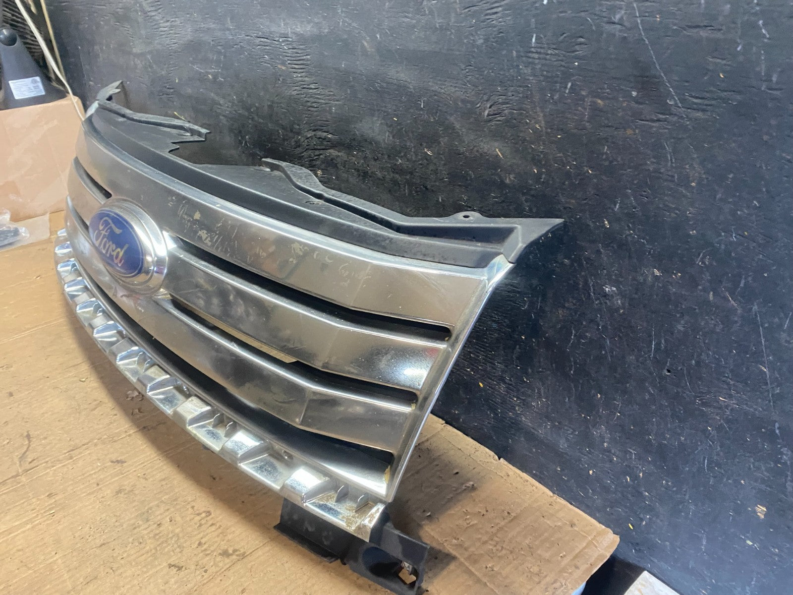 2007 2008 2009 2010 Ford Edge Front Upper Chrome Grill Grille Oem T6479 DG1