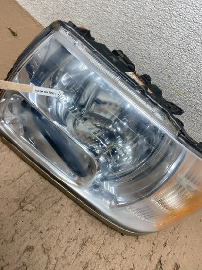 2001 to 2003 Infiniti QX4 Xenon HID Driver Left LH Side Headlight OEM Y4887 DW4